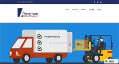 Desktop Screenshot of americanwholesalers.us
