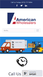 Mobile Screenshot of americanwholesalers.us